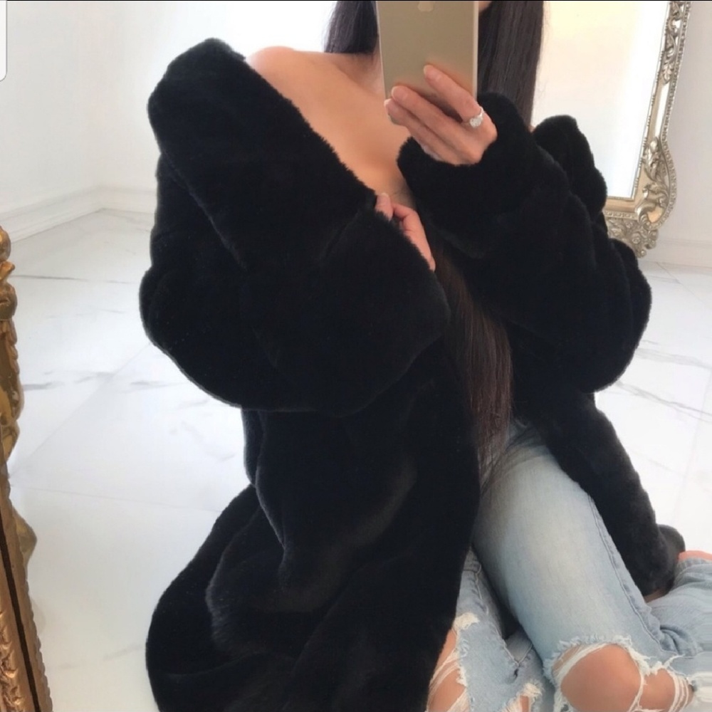 Plush Fur Coat